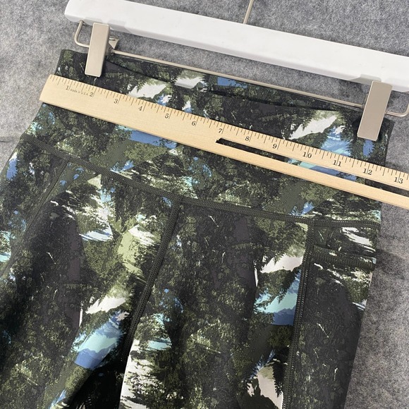 Sweaty Betty Leggings Small Green Floral Super Sculpt High Rise Workout - Picture 10 of 16